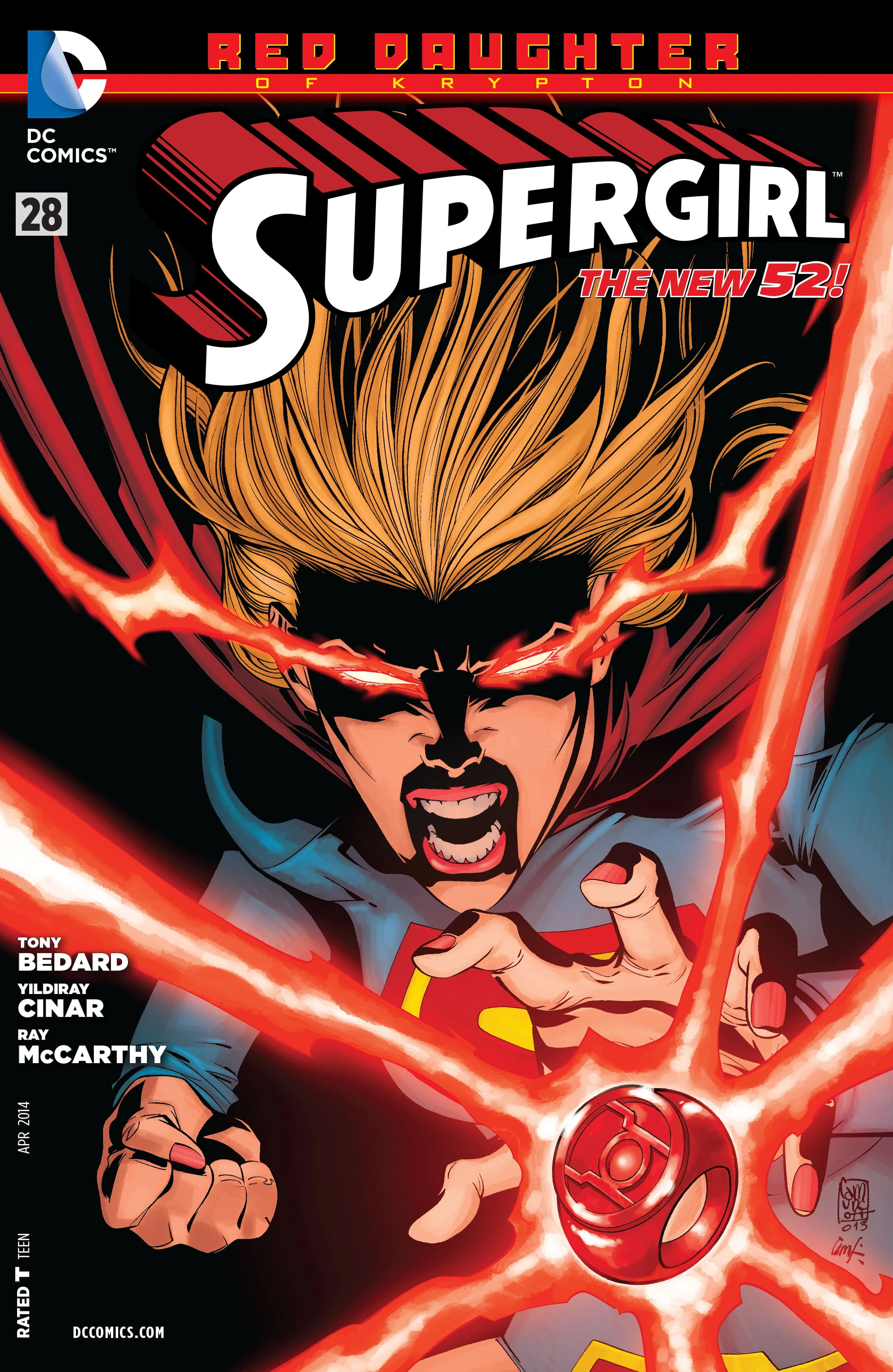 Supergirl #28 (DC, 2014 — Cover A) cover